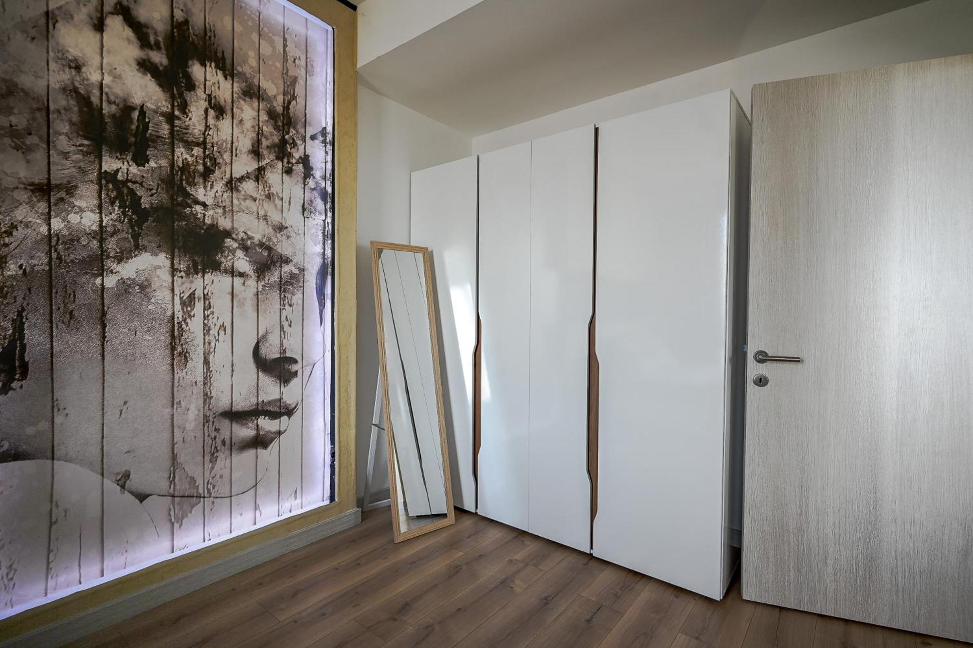 Alfred Sky Smart Apartment 29Th Spa Included Skopje Bagian luar foto